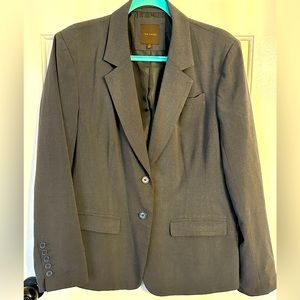 Women’s, The Limited, gray blazer, size 14. Worn one season. Smoke free home.
